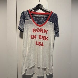 Chaser Red, White, and Blue Graphic Tee